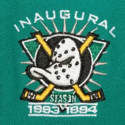 Headwear Mitchell & Ness -Side Patch Fitted Anaheim Ducks