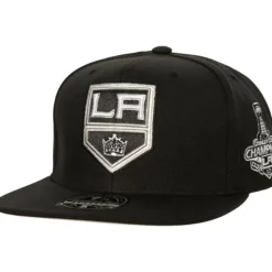 Headwear Mitchell & Ness -Side Patch Fitted Los Angeles Kings