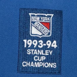 Headwear Mitchell & Ness -Side Patch Fitted New York Rangers
