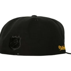 Headwear Mitchell & Ness -Side Patch Fitted Pittsburgh Penguins