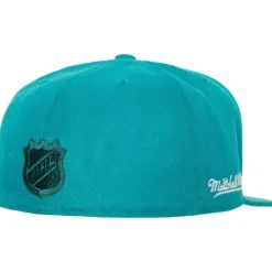Headwear Mitchell & Ness -Side Patch Fitted San Jose Sharks