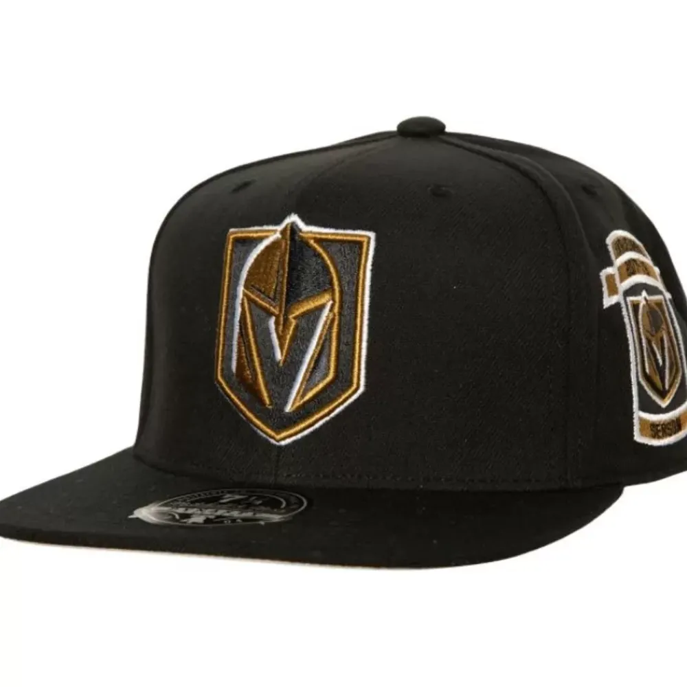 Headwear Mitchell & Ness -Side Patch Fitted Vegas Golden Knights