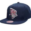 Headwear Mitchell & Ness -Slam Side Cropped Snapback Hwc New Jersey Nets Kenyon Martin
