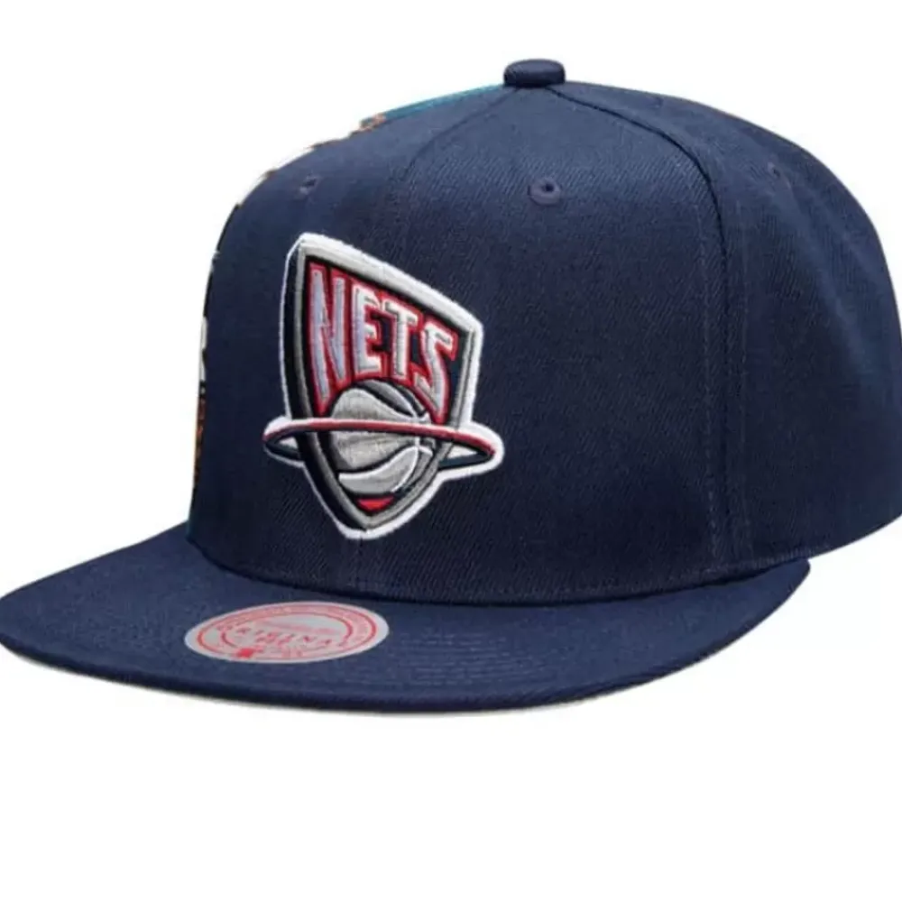 Headwear Mitchell & Ness -Slam Side Cropped Snapback Hwc New Jersey Nets Kenyon Martin