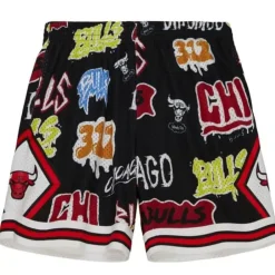 Apparel Mitchell & Ness Shorts-Slap Sticker Swingman Chicago Bulls 1997-98 Shorts