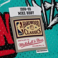 Jerseys Mitchell & Ness -Slap Sticker Swingman Mike Bibby Vancouver Grizzlies 1998-99 Jersey