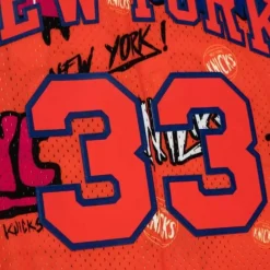 Jerseys Mitchell & Ness -Slap Sticker Swingman Patrick Ewing New York Knicks 1991-92 Jersey