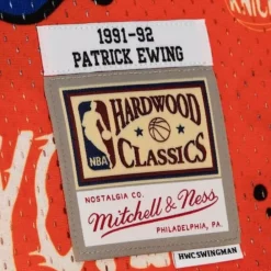 Jerseys Mitchell & Ness -Slap Sticker Swingman Patrick Ewing New York Knicks 1991-92 Jersey