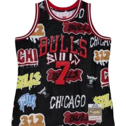 Jerseys Mitchell & Ness -Slap Sticker Swingman Toni Kukoc Chicago Bulls 1997-98 Jersey