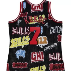 Jerseys Mitchell & Ness -Slap Sticker Swingman Toni Kukoc Chicago Bulls 1997-98 Jersey