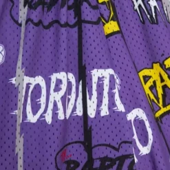 Apparel Mitchell & Ness Shorts-Slap Sticker Swingman Toronto Raptors 1998-99 Shorts