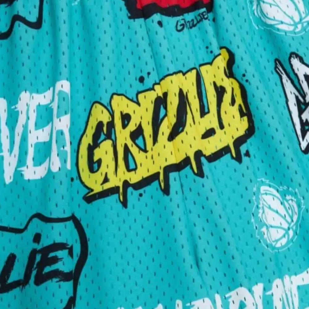 Apparel Mitchell & Ness Shorts-Slap Sticker Swingman Vancouver Grizzlies 1998-99 Shorts