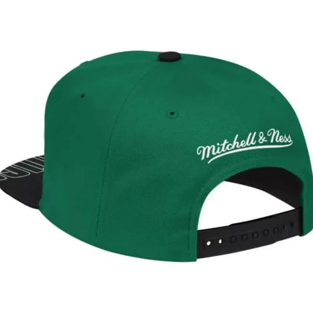 Headwear Mitchell & Ness -Slash Century Snapback Boston Celtics