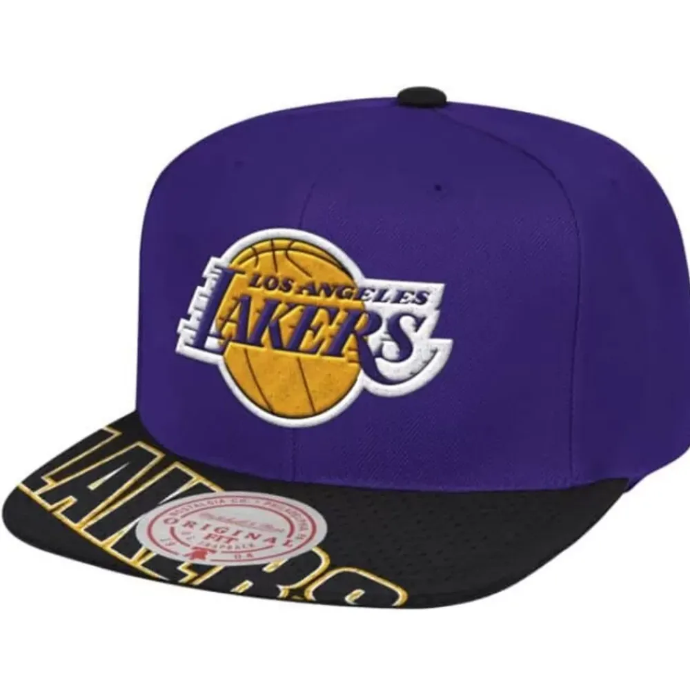 Headwear Mitchell & Ness -Slash Century Snapback Los Angeles Lakers