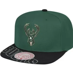 Headwear Mitchell & Ness -Slash Century Snapback Milwaukee Bucks