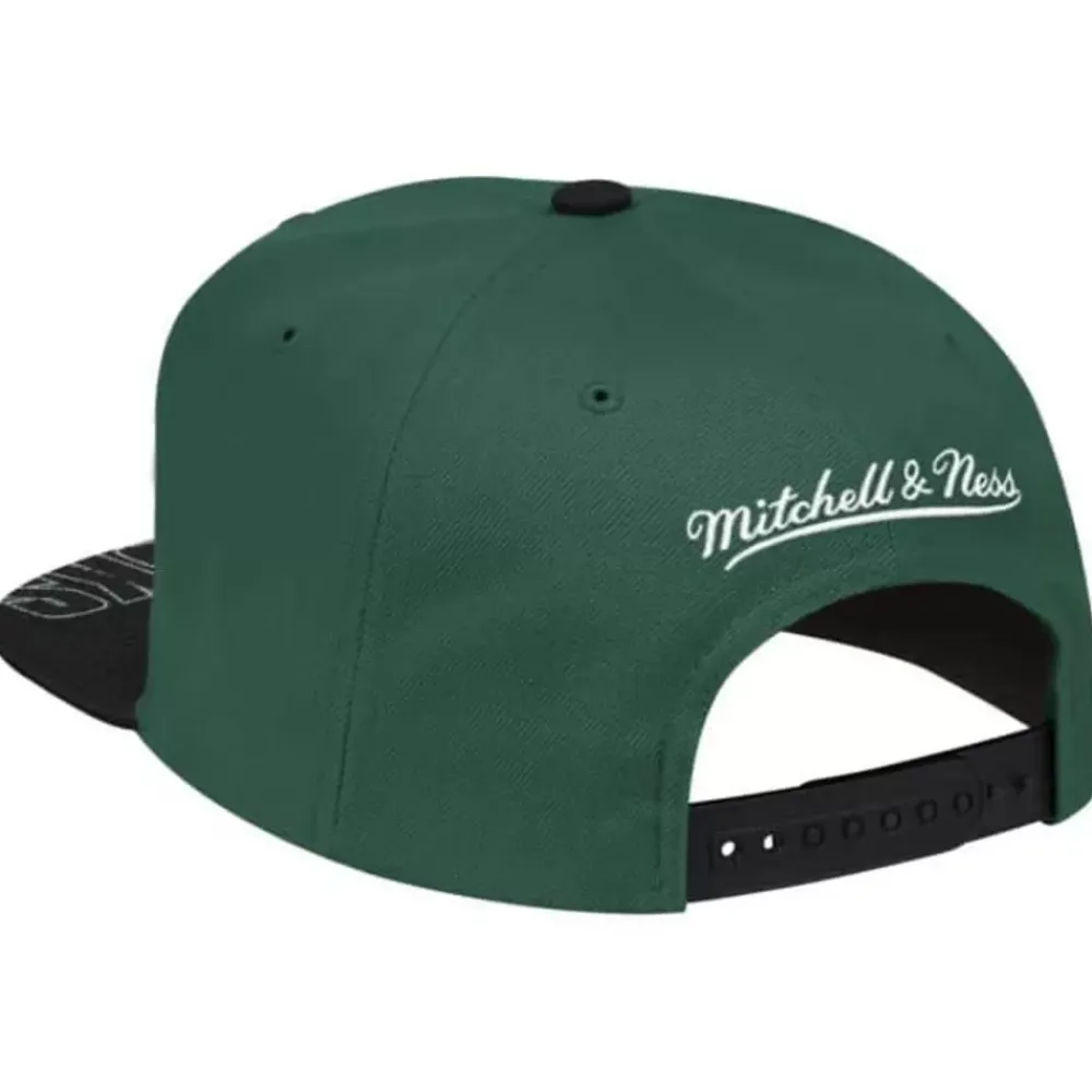 Headwear Mitchell & Ness -Slash Century Snapback Milwaukee Bucks