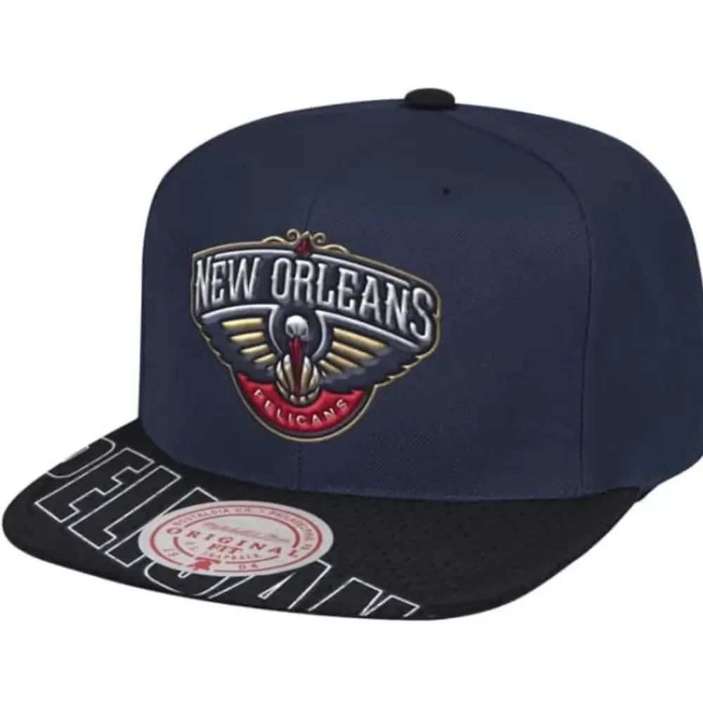 Headwear Mitchell & Ness -Slash Century Snapback New Orleans Pelicans