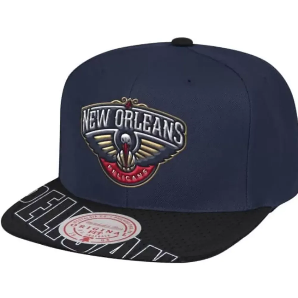 Headwear Mitchell & Ness -Slash Century Snapback New Orleans Pelicans