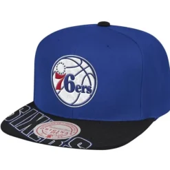 Headwear Mitchell & Ness -Slash Century Snapback Philadelphia 76Ers