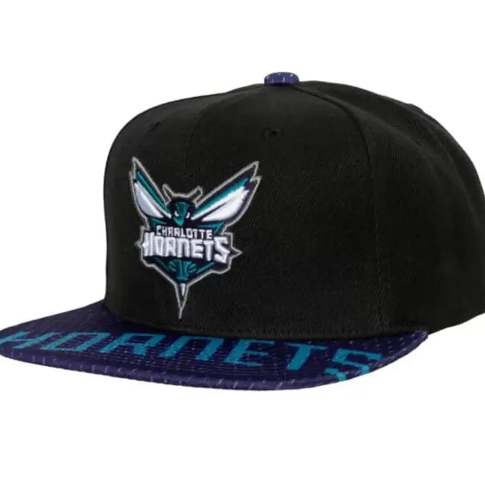Headwear Mitchell & Ness -Snapshot Snapback Charlotte Hornets