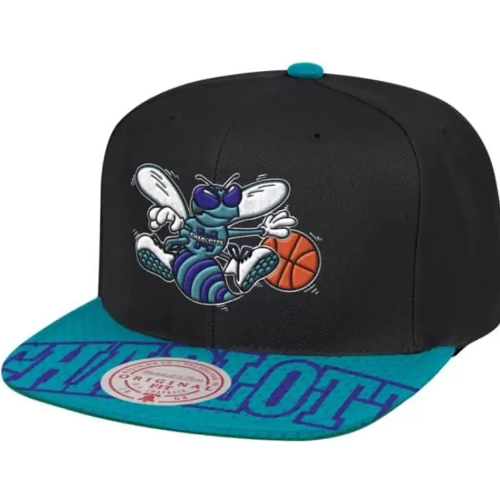 Headwear Mitchell & Ness -Snapshot Snapback Hwc Charlotte Hornets