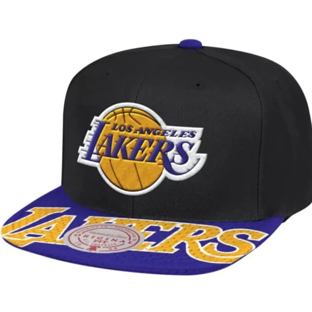 Headwear Mitchell & Ness -Snapshot Snapback Los Angeles Lakers