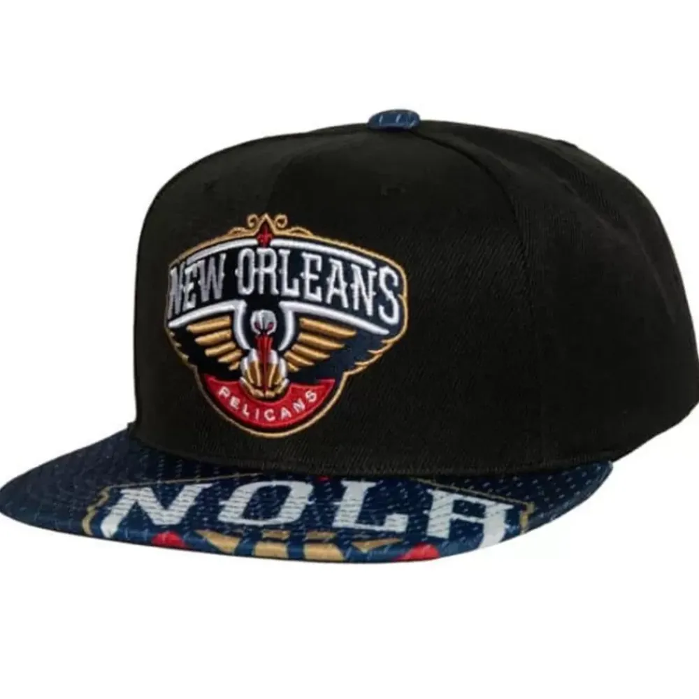 Headwear Mitchell & Ness -Snapshot Snapback New Orleans Pelicans