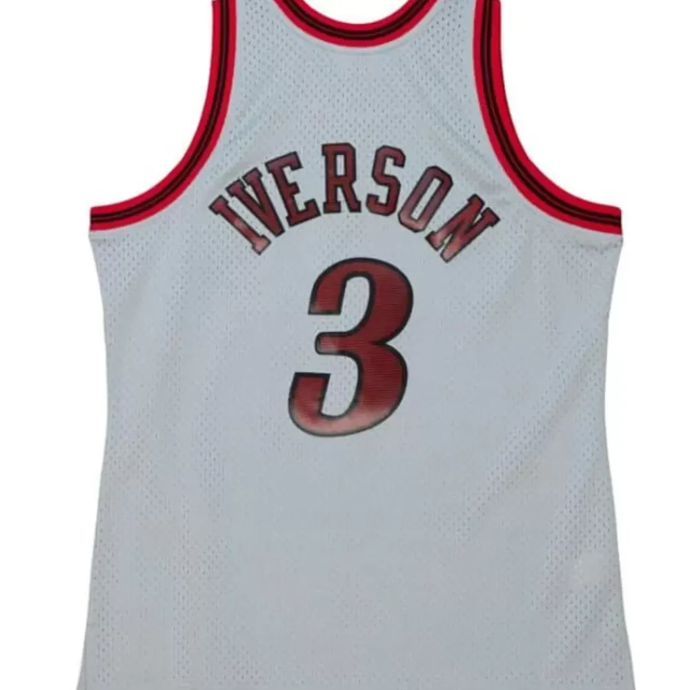 Jerseys Mitchell & Ness -Space Knit Swingman Allen Iverson Philadelphia 76Ers 1997-98 Jersey