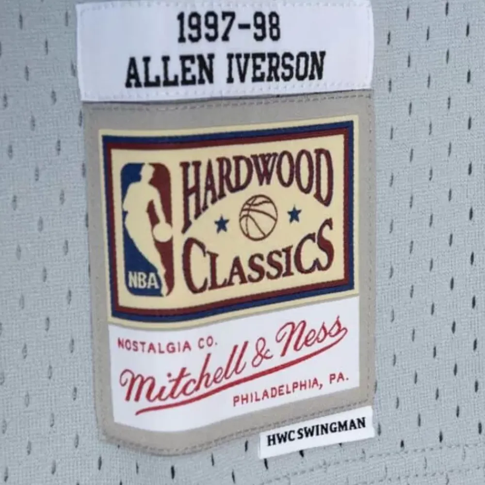 Jerseys Mitchell & Ness -Space Knit Swingman Allen Iverson Philadelphia 76Ers 1997-98 Jersey