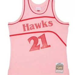 Jerseys Mitchell & Ness -Space Knit Swingman Dominique Wilkins Atlanta Hawks 1986-87 Jersey
