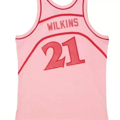 Jerseys Mitchell & Ness -Space Knit Swingman Dominique Wilkins Atlanta Hawks 1986-87 Jersey