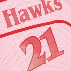 Jerseys Mitchell & Ness -Space Knit Swingman Dominique Wilkins Atlanta Hawks 1986-87 Jersey