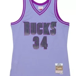 Jerseys Mitchell & Ness -Space Knit Swingman Ray Allen Milwaukee Bucks 2000-01 Jersey