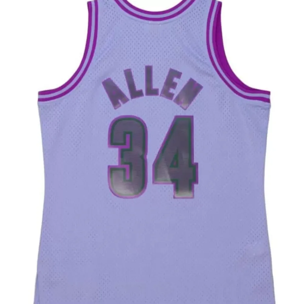 Jerseys Mitchell & Ness -Space Knit Swingman Ray Allen Milwaukee Bucks 2000-01 Jersey