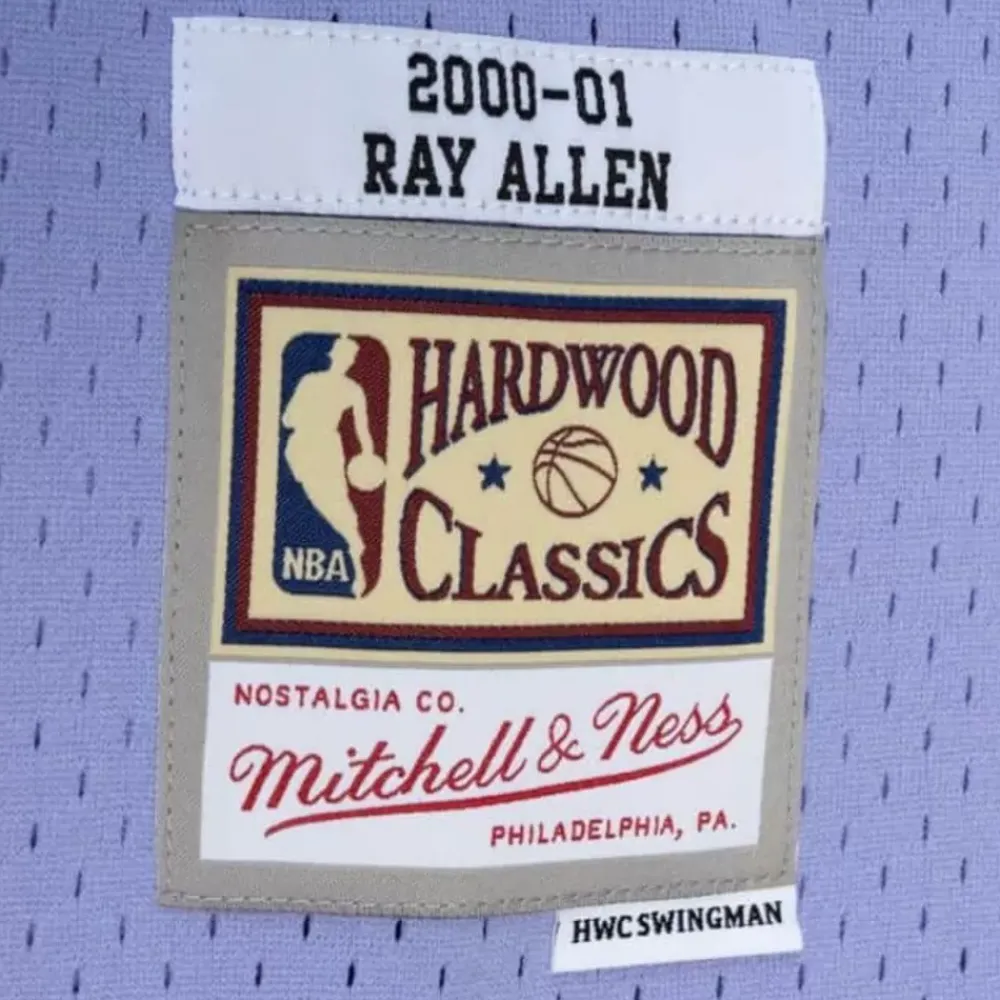 Jerseys Mitchell & Ness -Space Knit Swingman Ray Allen Milwaukee Bucks 2000-01 Jersey