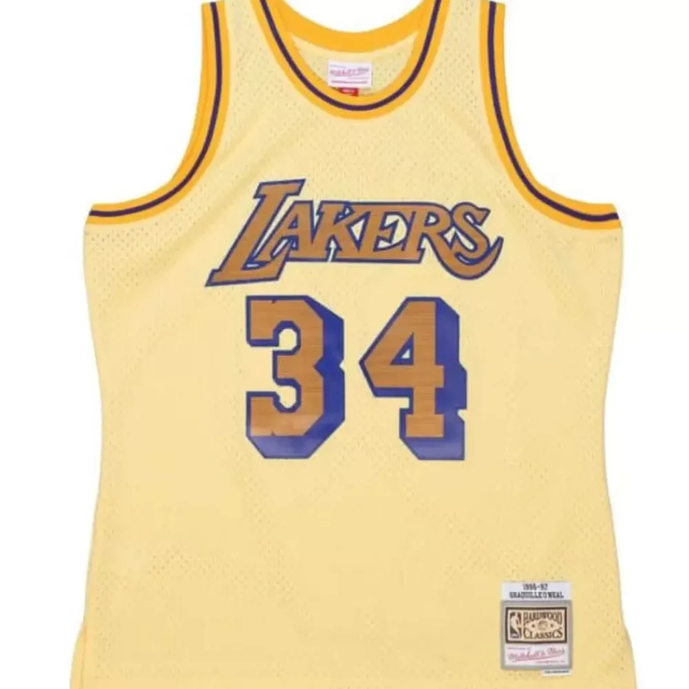 Jerseys Mitchell & Ness -Space Knit Swingman Shaquille O'Neal Los Angeles Lakers 1996-97 Jersey