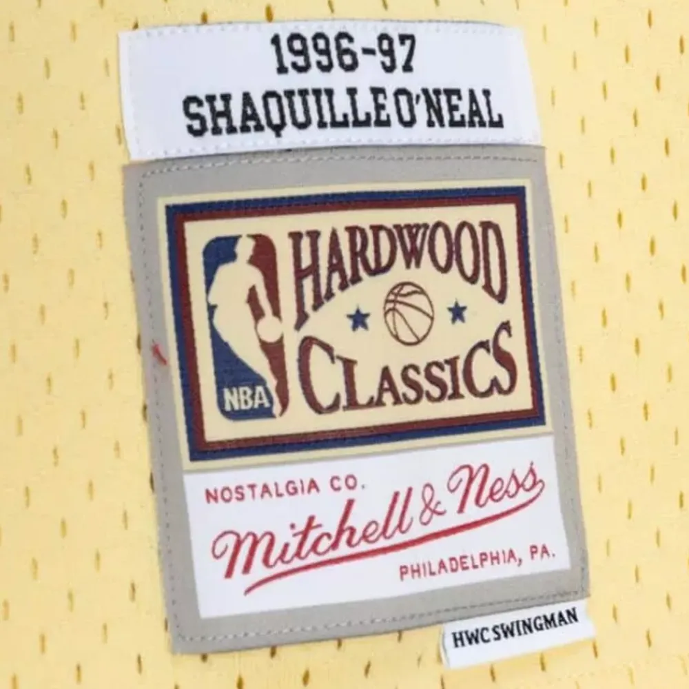 Jerseys Mitchell & Ness -Space Knit Swingman Shaquille O'Neal Los Angeles Lakers 1996-97 Jersey