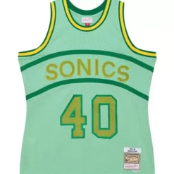 Jerseys Mitchell & Ness -Space Knit Swingman Shawn Kemp Seattle Supersonics 1994-95 Jersey