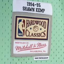 Jerseys Mitchell & Ness -Space Knit Swingman Shawn Kemp Seattle Supersonics 1994-95 Jersey