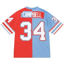 Jerseys Mitchell & Ness -Split Legacy Earl Campbell Houston Oilers 1980 Jersey