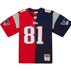 Jerseys Mitchell & Ness -Split Legacy Randy Moss New England Patriots 2007 Jersey