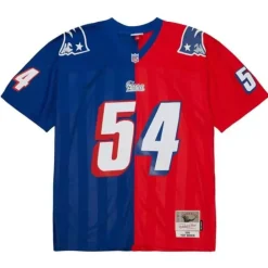 Jerseys Mitchell & Ness -Split Legacy Tedy Bruschi New England Patriots 1996 Jersey