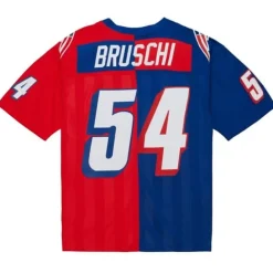 Jerseys Mitchell & Ness -Split Legacy Tedy Bruschi New England Patriots 1996 Jersey