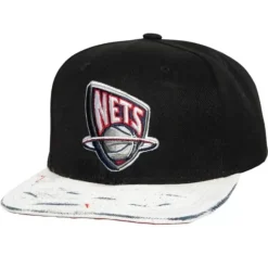 Headwear Mitchell & Ness -Ssbsts Snapback Hwc New Jersey Nets