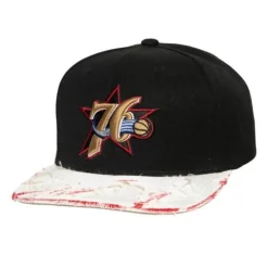 Headwear Mitchell & Ness -Ssbsts Snapback Hwc Philadelphia 76Ers
