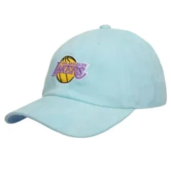 Headwear Mitchell & Ness -Suede Dad Strapback Hwc Los Angeles Lakers