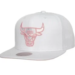 Headwear Mitchell & Ness -Summer Suede Snapback Chicago Bulls
