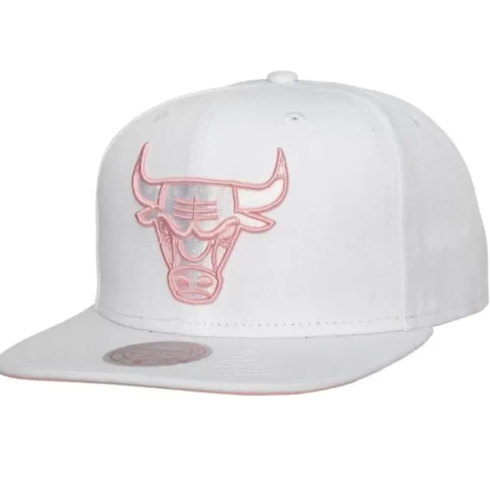 Headwear Mitchell & Ness -Summer Suede Snapback Chicago Bulls