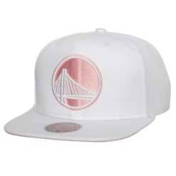 Headwear Mitchell & Ness -Summer Suede Snapback Golden State Warriors