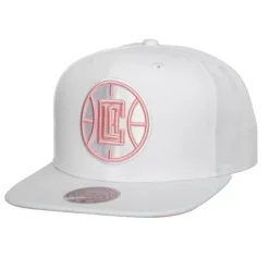 Headwear Mitchell & Ness -Summer Suede Snapback Los Angeles Clippers